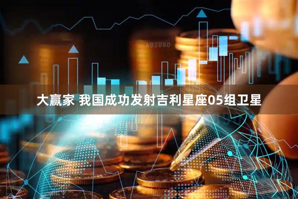 大赢家 我国成功发射吉利星座05组卫星