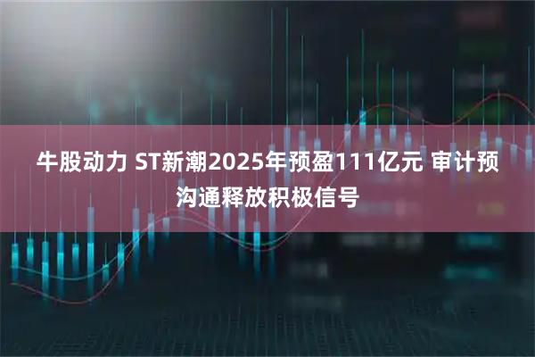 牛股动力 ST新潮2025年预盈111亿元 审计预沟通释放积极信号
